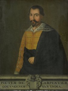 Portret Pietera de Carpentiera, Generalnego Gubernatora Holenderskich Indii Wschodnich
