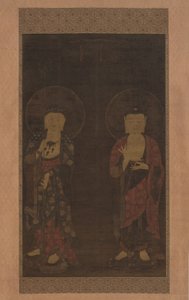 Amitabha i Kshitigarba autorstwa anonymous 