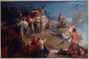 Francuski: Allégorie révolutionnaire autorstwa anonymous 