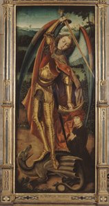 Francuski: Saint Michel terrassant le dragon autorstwa anonymous 