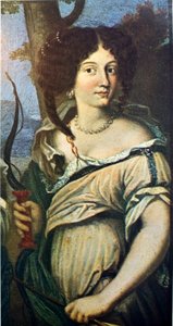 Francuski:  Triple portrait de femmes, anciennement dit "Les Nièces de Mazarin" Potrójny portret kobiet, dawniej znany jako "Siostrzenice kardynała Mazarina"