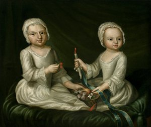 Joanna i Elizabeth Perkins autorstwa anonymous 