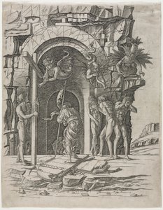 Zejście do Limbo autorstwa attributed to Andrea Mantegna
