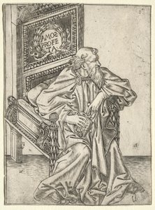 Prorocy: Amos autorstwa attributed to Baccio Baldini