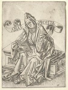 Prorocy: Abdiasz autorstwa attributed to Baccio Baldini