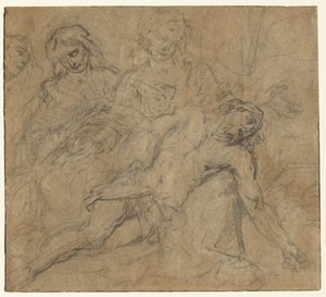 Lamentacja autorstwa attributed to Gaspar de Crayer