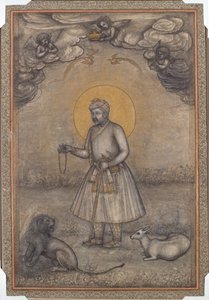 Portret wieku Akbar autorstwa attributed to Govardhan