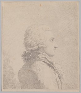 Profilowy portret mężczyzny autorstwa attributed to Louis Rolland Trinquesse