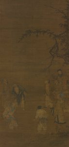 Piłkarze autorstwa attributed to Ma Yuan