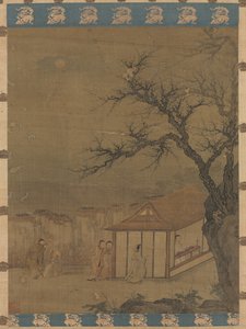 Słuchanie Qin autorstwa attributed to Tang Yin