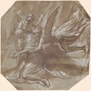 Chrystus w Getsemani autorstwa called Bertoia Jacopo Zanguidi