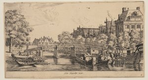 Naeder veer, z Widoki Amsterdamu