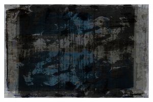 Ciemnoniebieska abstrakcja w stylu grunge autorstwa cartissi