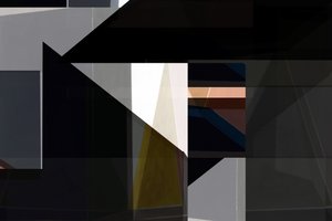 Mroczna abstrakcja geometryczna autorstwa cartissi
