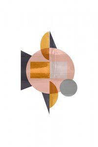 Nowoczesny geometryczny róż autorstwa cartissi