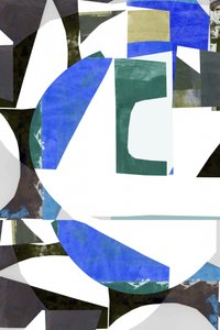 Nowoczesny kolaż geometryczny autorstwa cartissi