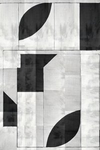 Nowoczesna geometria w monochromatycznej kolorystyce autorstwa cartissi