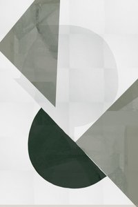 Nowoczesna zielona geometria autorstwa cartissi
