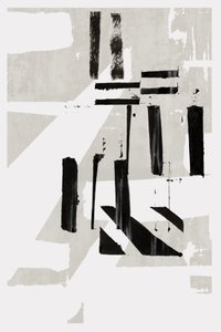 Monochromatyczne abstrakcyjne linie autorstwa cartissi