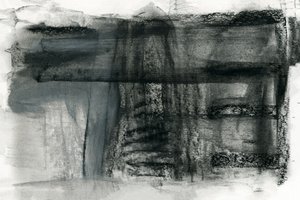 Monochromatyczna abstrakcyjna faktura autorstwa cartissi