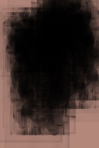 Nastrojowa czarna abstrakcja autorstwa cartissi