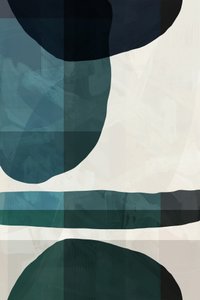Spokojne niebieskie kształty autorstwa cartissi