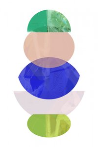 Ułożone w stosy formy geometryczne autorstwa cartissi