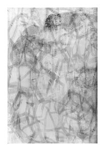 Teksturowana monochromatyczna abstrakcja autorstwa cartissi