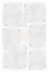Biała abstrakcja geometryczna