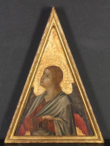 Szczyt z Aniołem autorstwa circle of Niccolò di Segna