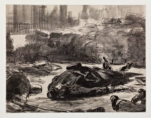 Wojna domowa autorstwa Édouard Manet