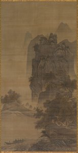 Krajobraz autorstwa follower of Sesshū Tōyō
