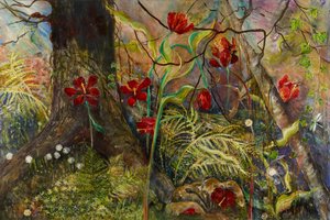 Feral Garden, 2017 (olej)