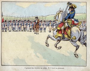 Napoleon zostaje dowódcą armii francuskiej we Włoszech - 1796 - Napoleon zostaje dowódcą armii francuskiej we Włoszech, 23 lutego autorstwa pseudonym for Onfray de Breville Jacques Job