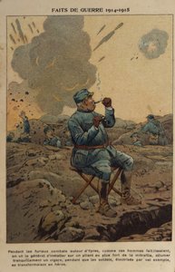 WW1: Teczka generała (ilustracja) autorstwa pseudonym for Onfray de Breville Jacques Job