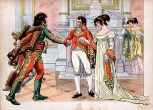 Pierwszy konsul Napoleon I Bonaparte autorstwa pseudonym for Onfray de Breville Job