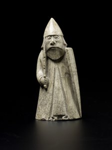 Lewis Chesspiece - Warder (kość słoniowa morsa)