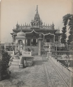 Paresnath, Świątynia Jain, Kalkuta autorstwa studio of A. W. A. Plâté Studio (Ceylonese)