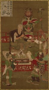 Szesnasty Arhat, Chudapanthaka autorstwa Unknown artist