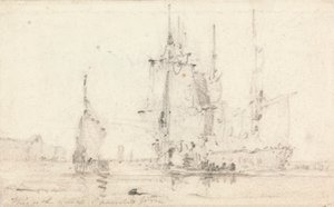 Statki w pobliżu wybrzeża autorstwa unknown artist
formerly John Constable