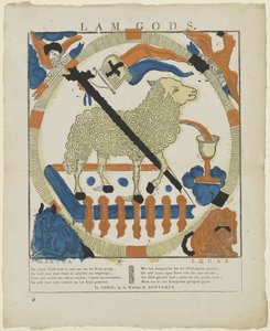 Lam Gods (tytuł na obiekcie) autorstwa weduwe H. Bontamps