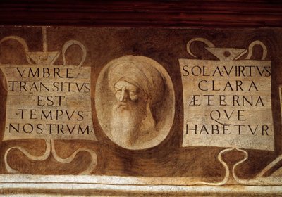 Fragment Maximes - Fresk, koniec XV wieku autorstwa Giorgione