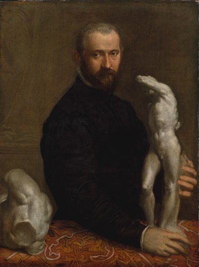 Alessandro Vittoria, ok. 1580 (olej na płótnie) autorstwa Veronese