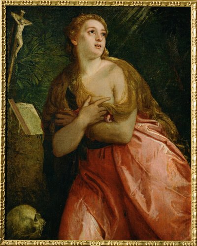 Maria Magdalena pokutująca autorstwa (1528-88) Veronese