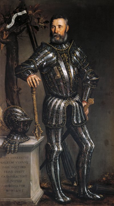 Portret Pase Guarienti autorstwa Paolo Caliari (1528-1588), olej na płótnie autorstwa (1528 88) Veronese