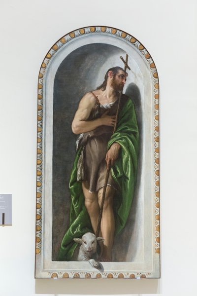 Święty Jan Chrzciciel autorstwa (1528-88) Veronese