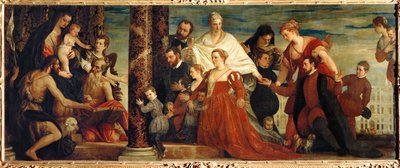 Madonna i rodzina Cuccina autorstwa (1528-88) Veronese