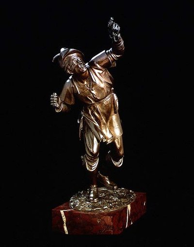 Łapacz ptaków (brąz) autorstwa Giambologna