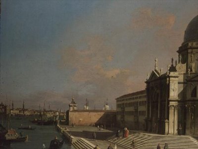 Wejście na Canal Grande, Wenecja autorstwa Canaletto
