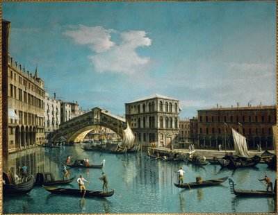 Most Rialto, Wenecja ... autorstwa (1697 1768) Canaletto